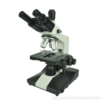 Microscópio biológico médico Triocular C Digital C Montagem